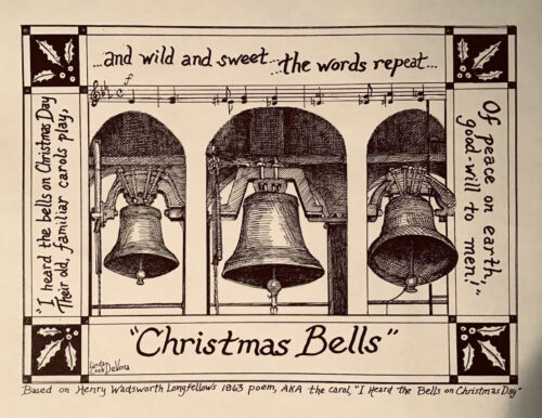 Click for more information on the origin of Longfellow's "Christmas Bell" poem.